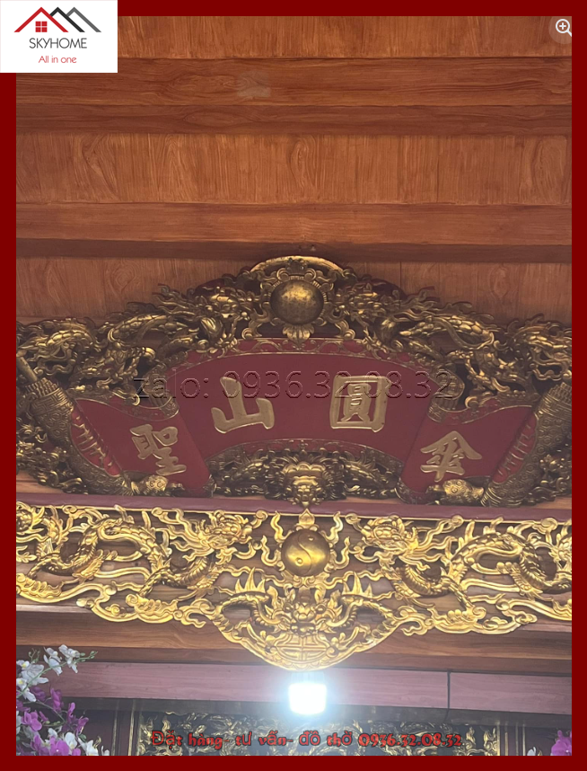 Hoành phi thờ chữ 